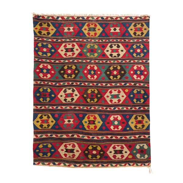 Kilim Caucaso seconda metà XIX secolo