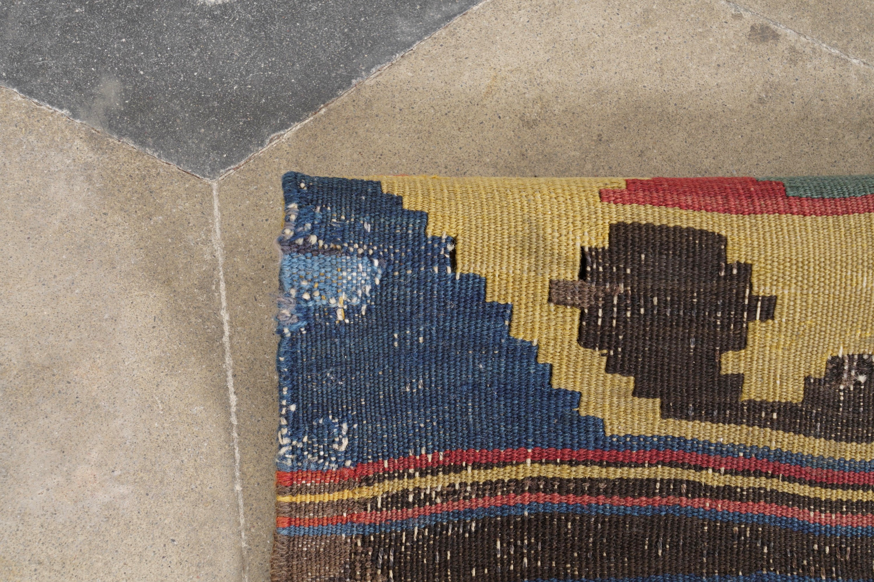 Kilim Caucaso, seconda metà XIX secolo, 180 x 225 cm