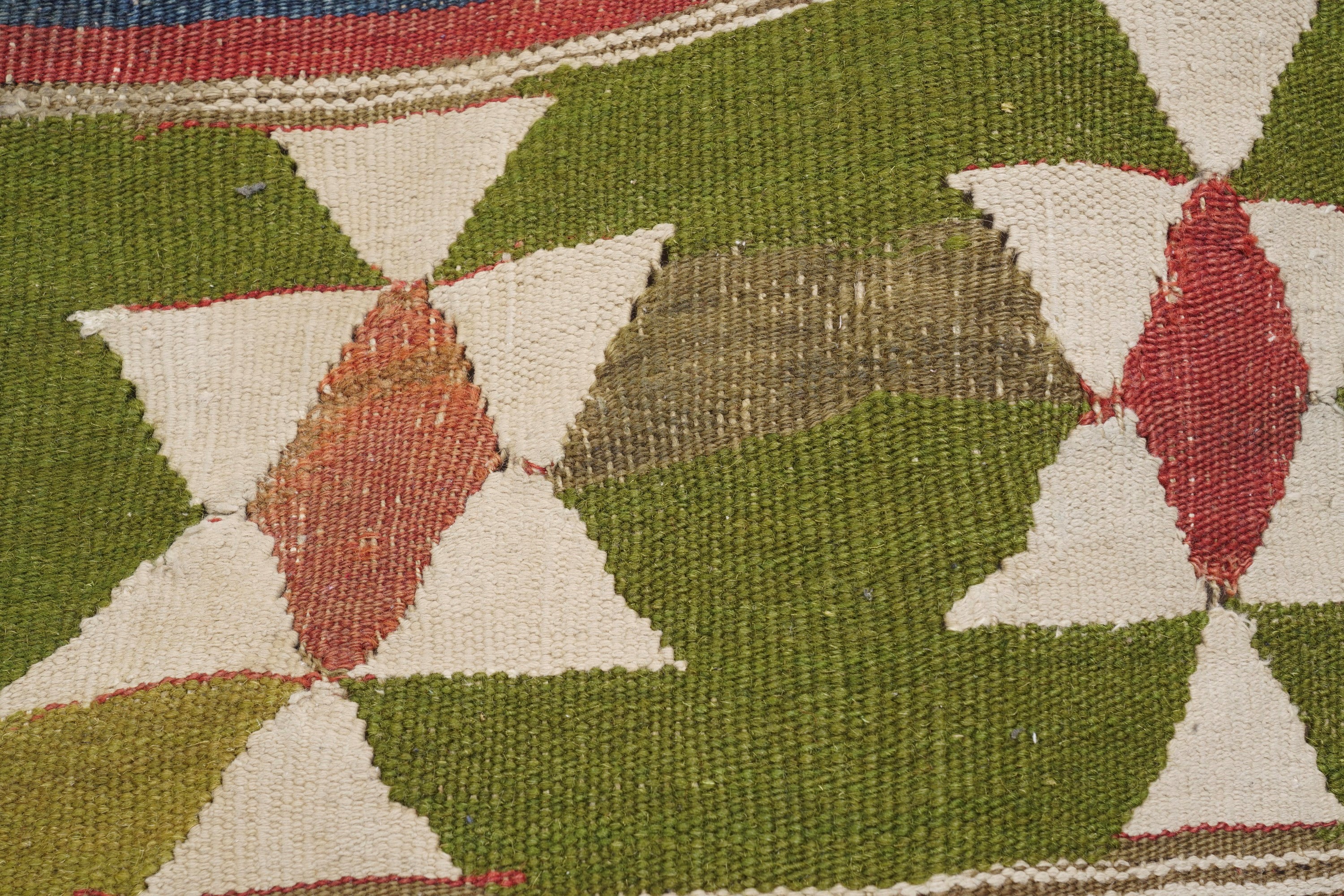 Kilim Anatolia, tessuto della seconda metà del XIX secolo, cm 132x170