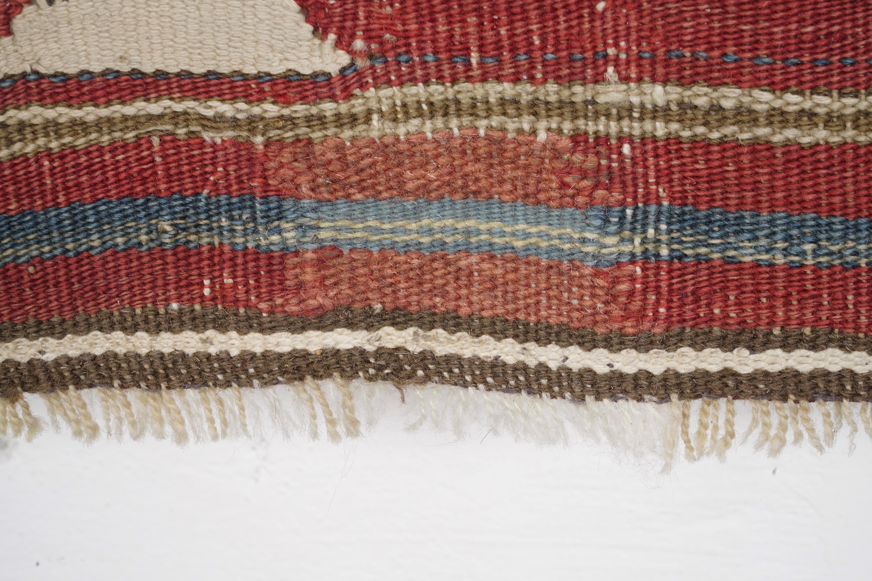 Kilim Anatolia, tessuto della seconda metà del XIX secolo, cm 132x170