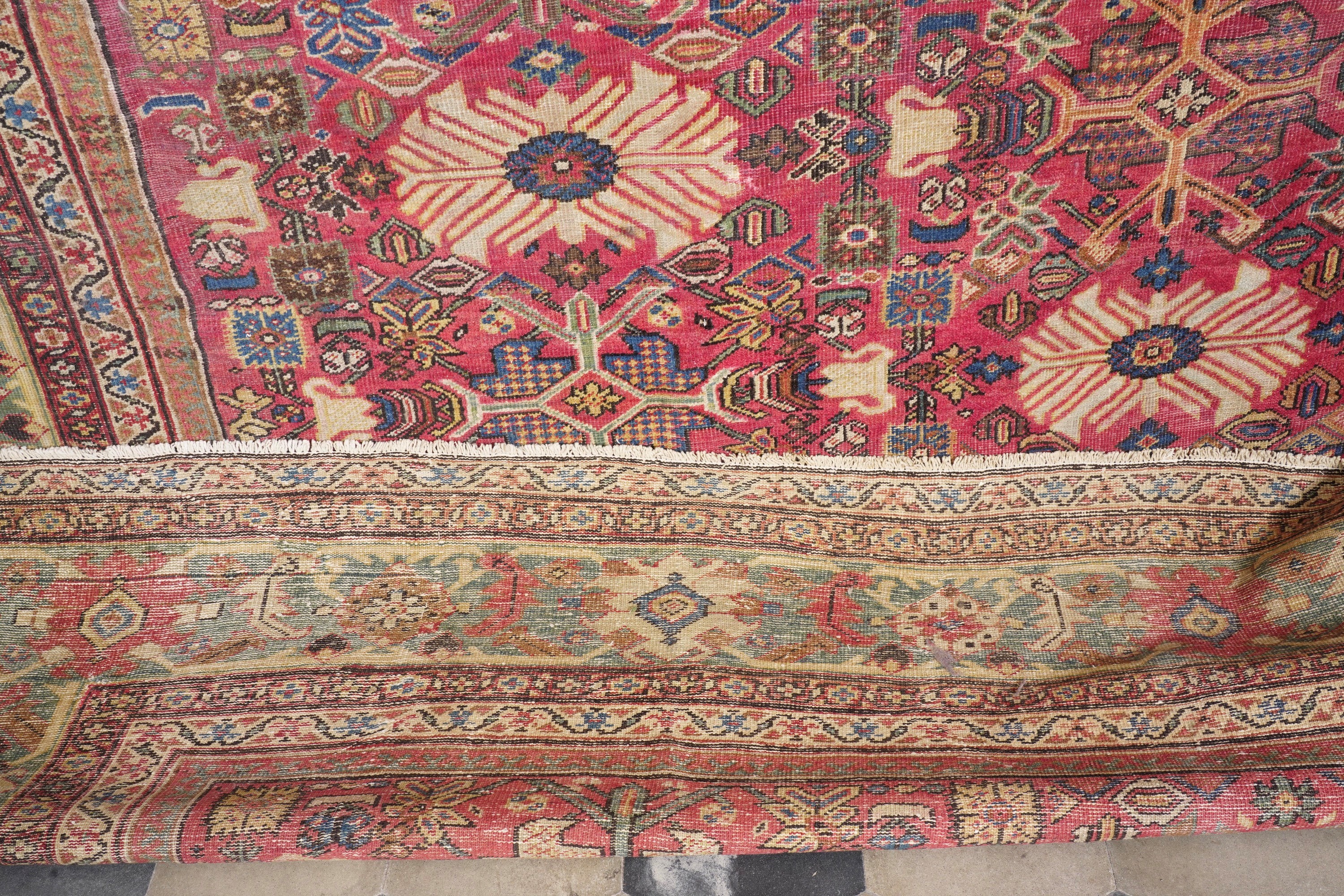 Tappeto Mahal, Nord Ovest Persia, inizio XX secolo, 316 x 538 cm
