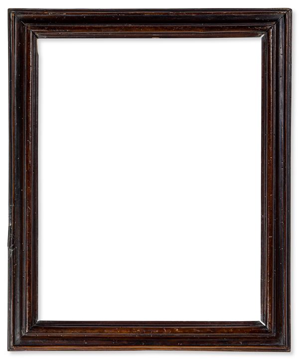 Cornice in legno di noce naturale. XVIII secolo