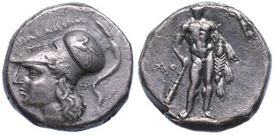 Lucania - Eraclea. Nomos, 276-250 a.C.