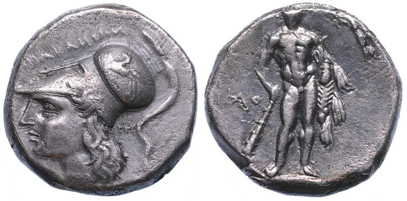 LUCANIA - ERACLEA. Nomos, 276-250 a.C.  - Asta Numismatica - I - Cambi Casa d'Aste