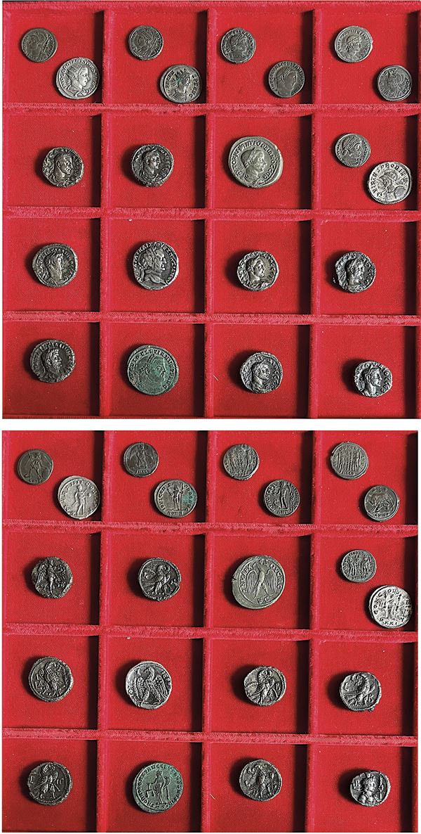 IMPERO ROMANO. Lotto di 21 monete.