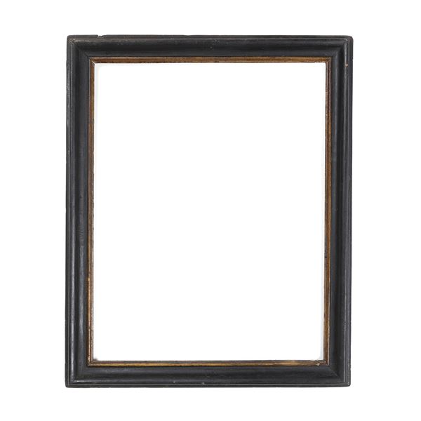 Cornice in legno ebanizzato. Roma XVII-XVIII secolo