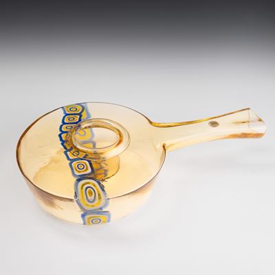 La Murrina, centrotavola in vetro soffiato a stampo (Murano, ca. 1960)