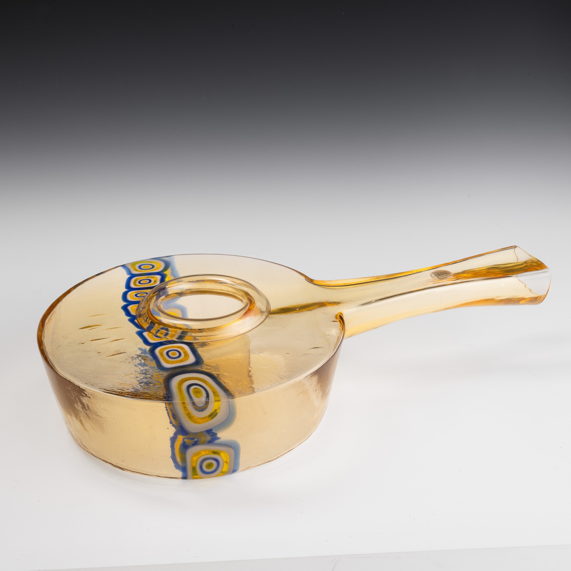 Gianmaria Potenza - La Murrina, centrotavola in vetro soffiato a stampo (Murano, ca. 1960)