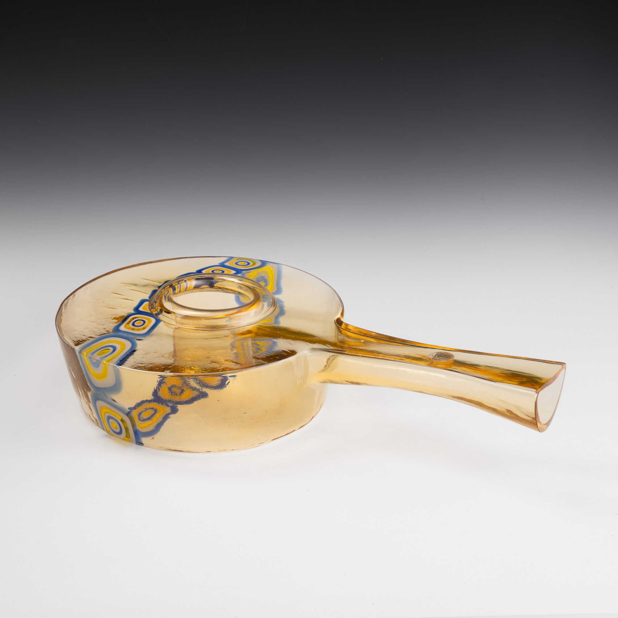 Gianmaria Potenza - La Murrina, centrotavola in vetro soffiato a stampo (Murano, ca. 1960)