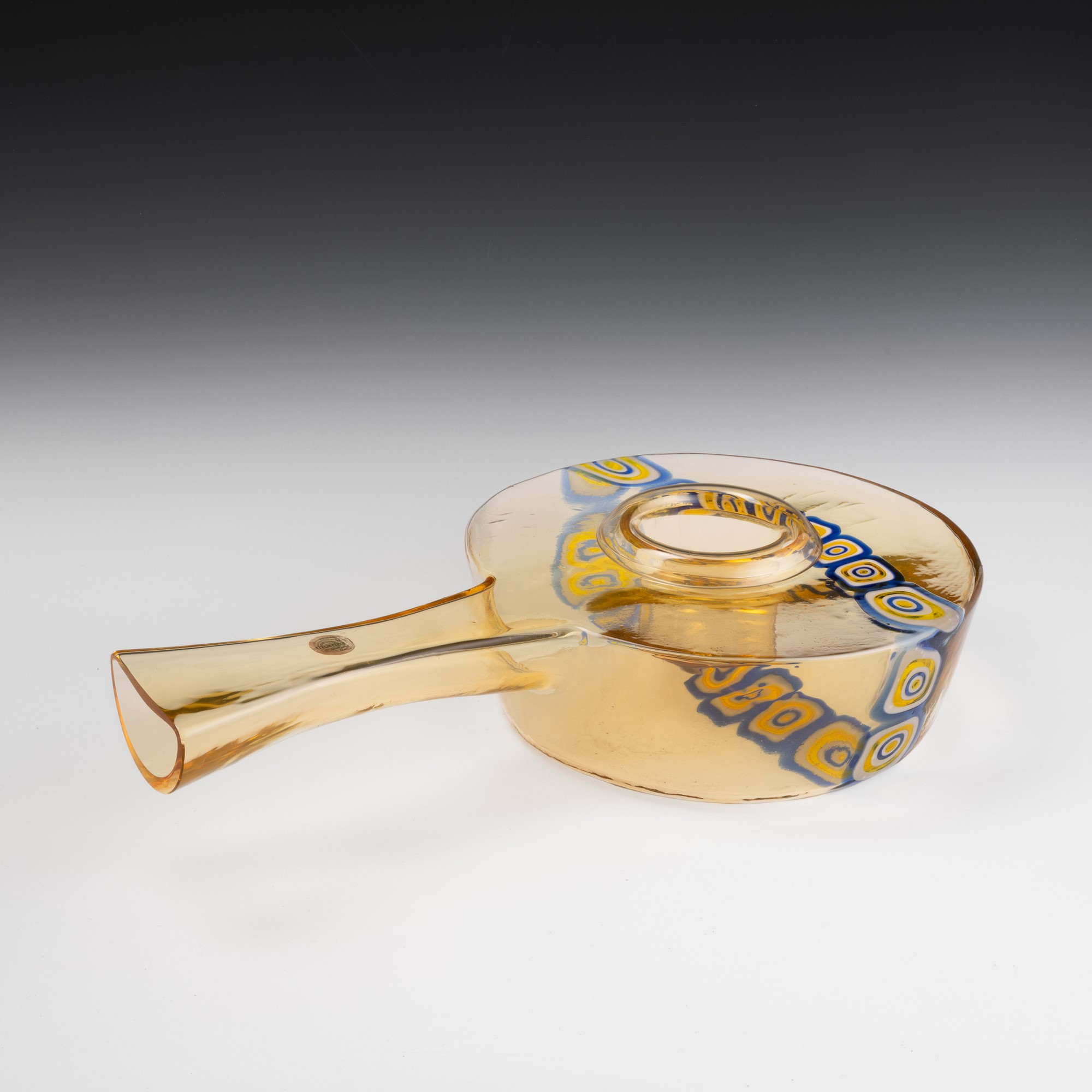 Gianmaria Potenza - La Murrina, centrotavola in vetro soffiato a stampo (Murano, ca. 1960)