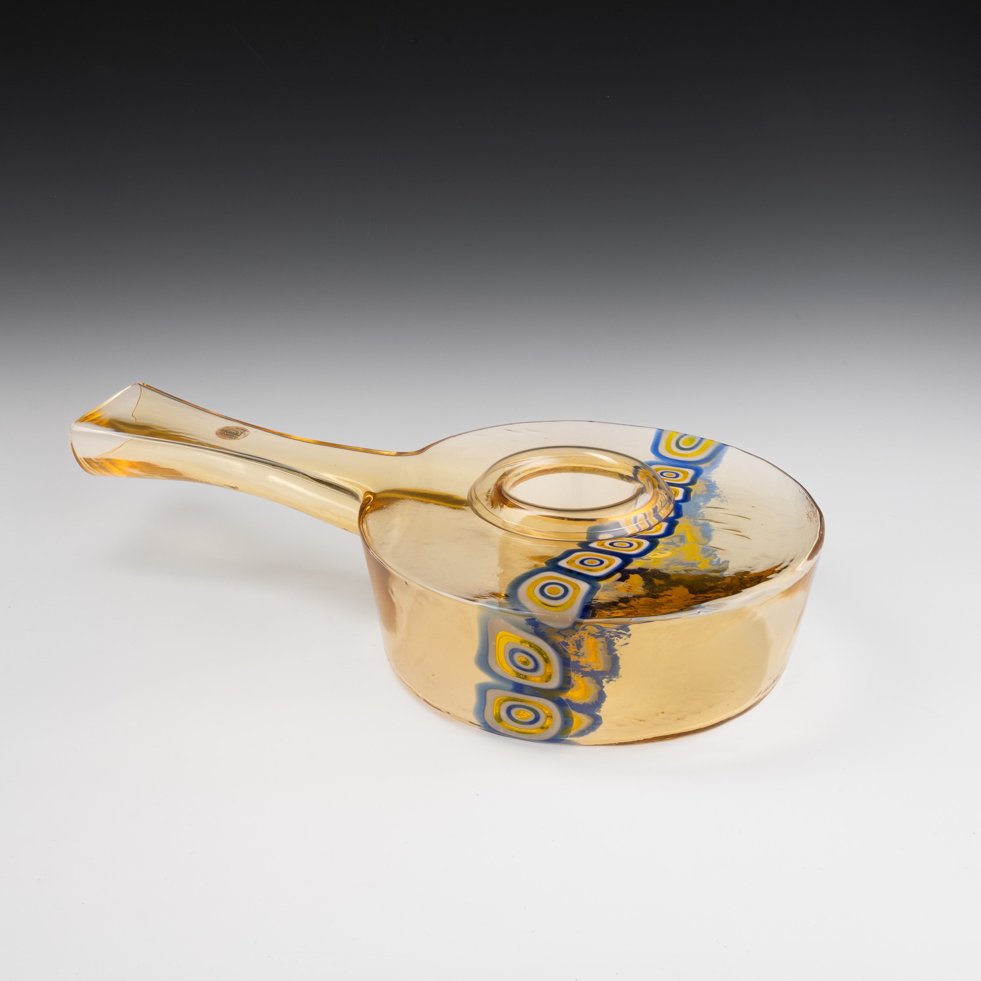 Gianmaria Potenza - La Murrina, centrotavola in vetro soffiato a stampo (Murano, ca. 1960)