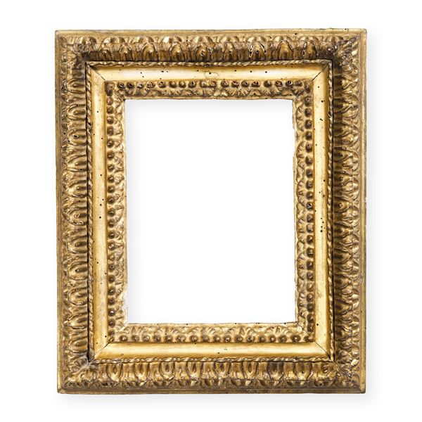 Cornice dorata a tre ordini di intaglio, Roma XVIII secolo