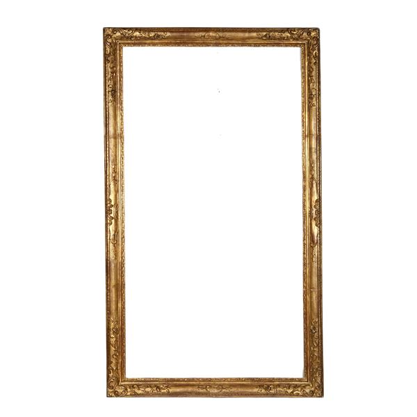 Grande cornice in legno intagliato e dorato. Veneto XVIII secolo