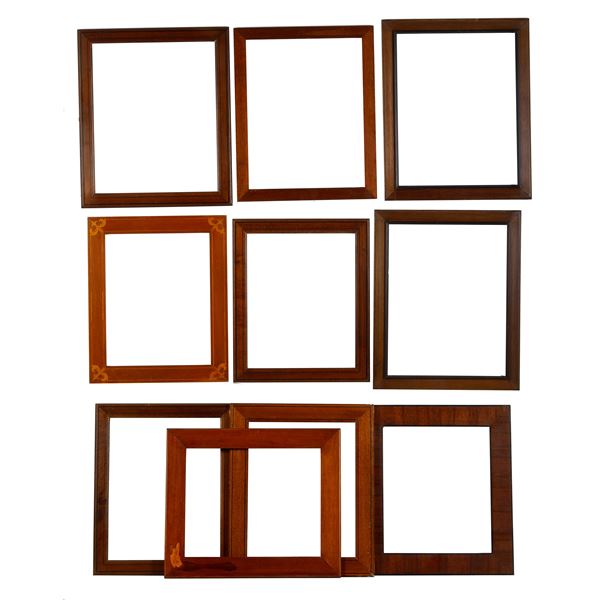 Dieci cornici. XX secolo