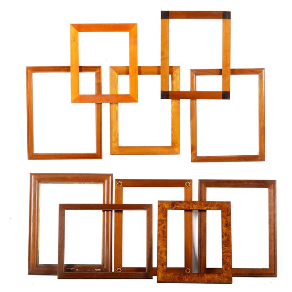 Dieci cornici. XX secolo