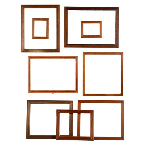 Nove cornici. XX secolo