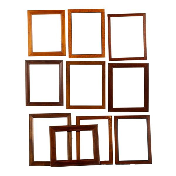 Dieci cornici. XX secolo