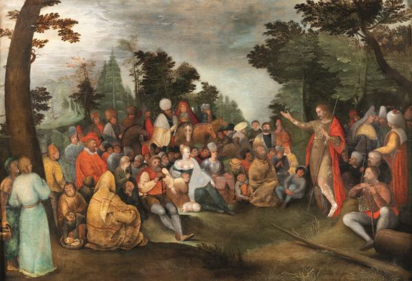 Jan Brueghel il Vecchio - La predica del Battista