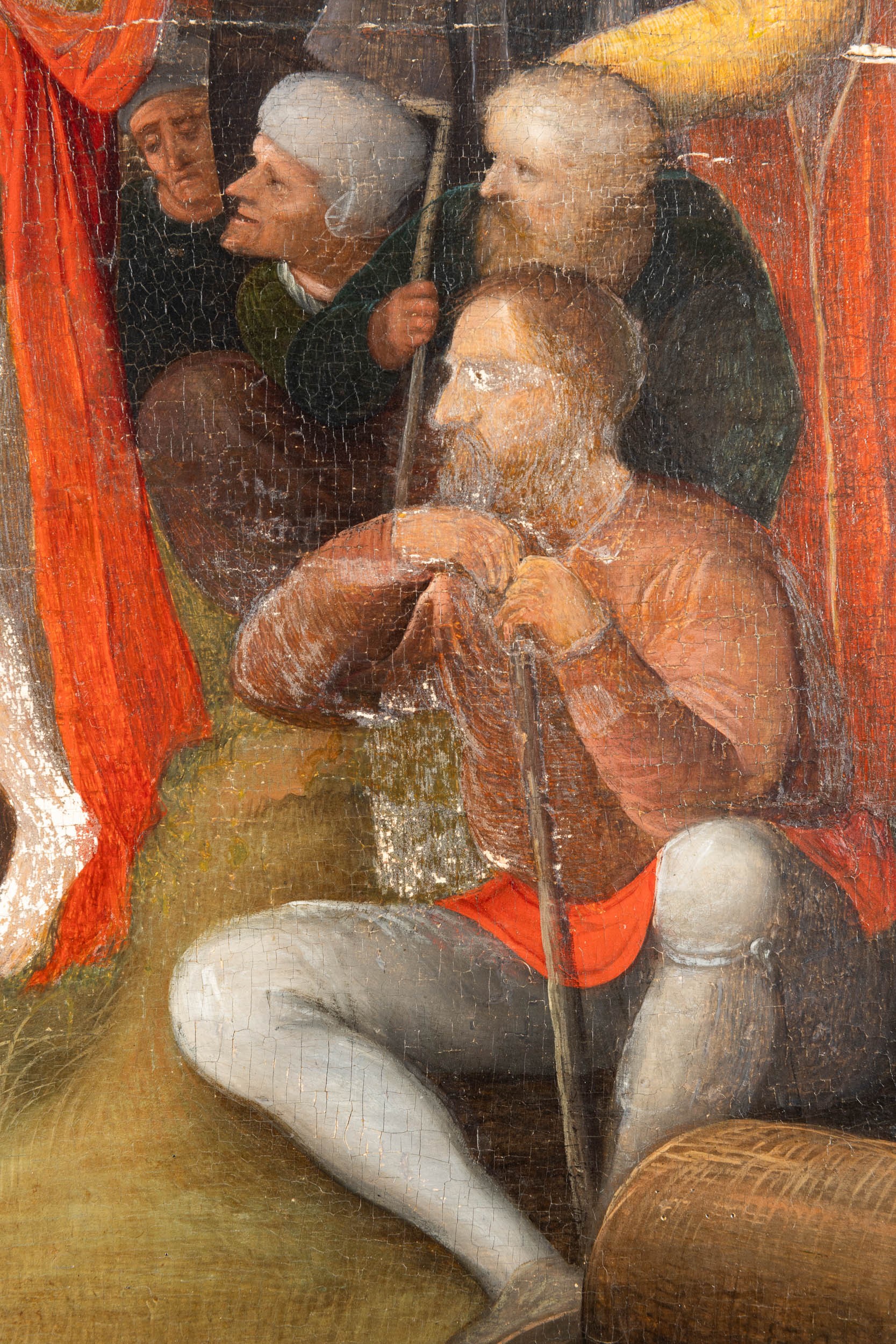 Jan Brueghel il Vecchio - La predica del Battista, olio su tavola