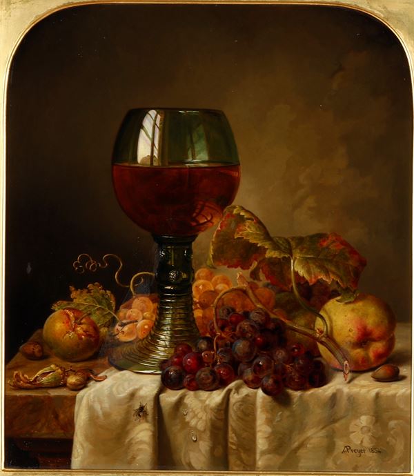Johann Wilhelm Preyer - Natura morta
