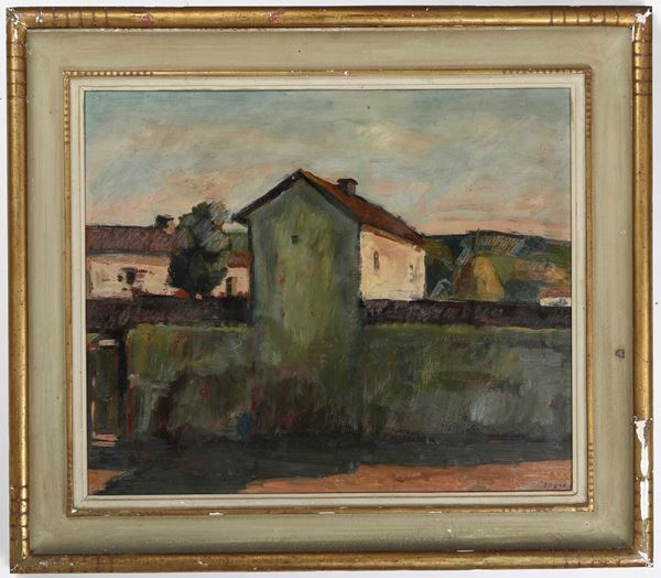 Libero Verzetti - Coppia di paesaggi