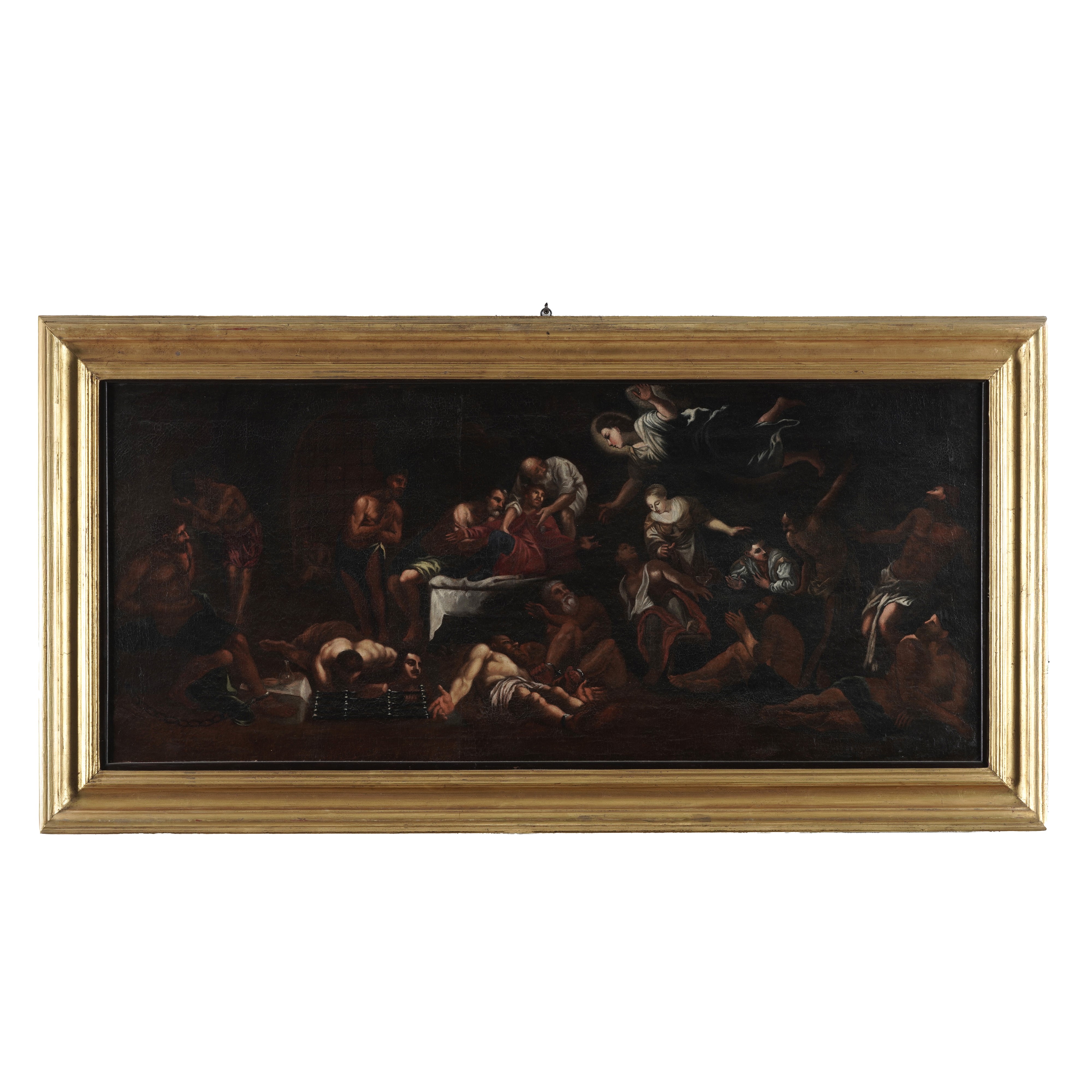 Scuola del XVII secolo Scena di martirio