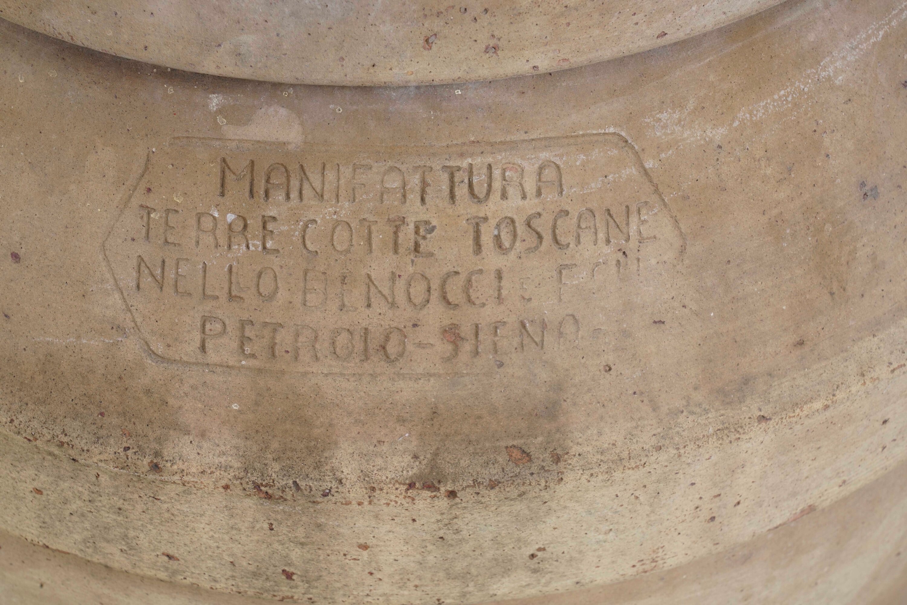 Coppia di Orci in Terracotta. Toscana XIX Secolo