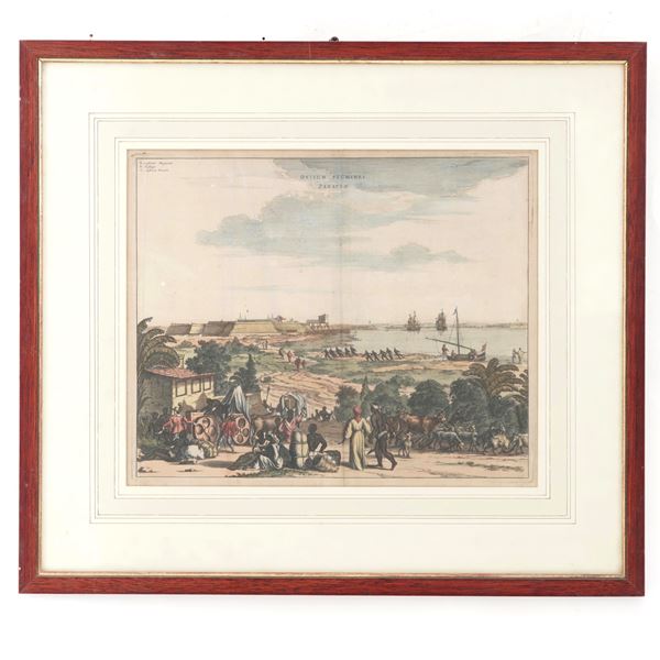 Montanus Alnoldus (1625-1693) Ostium Fiumines Paraybae