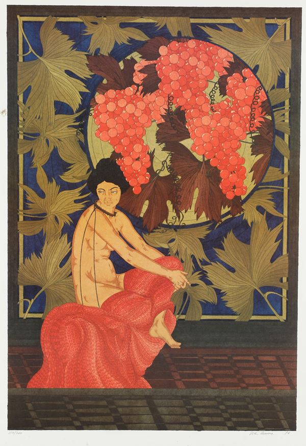 Pier Canosa Due serigrafie colorate