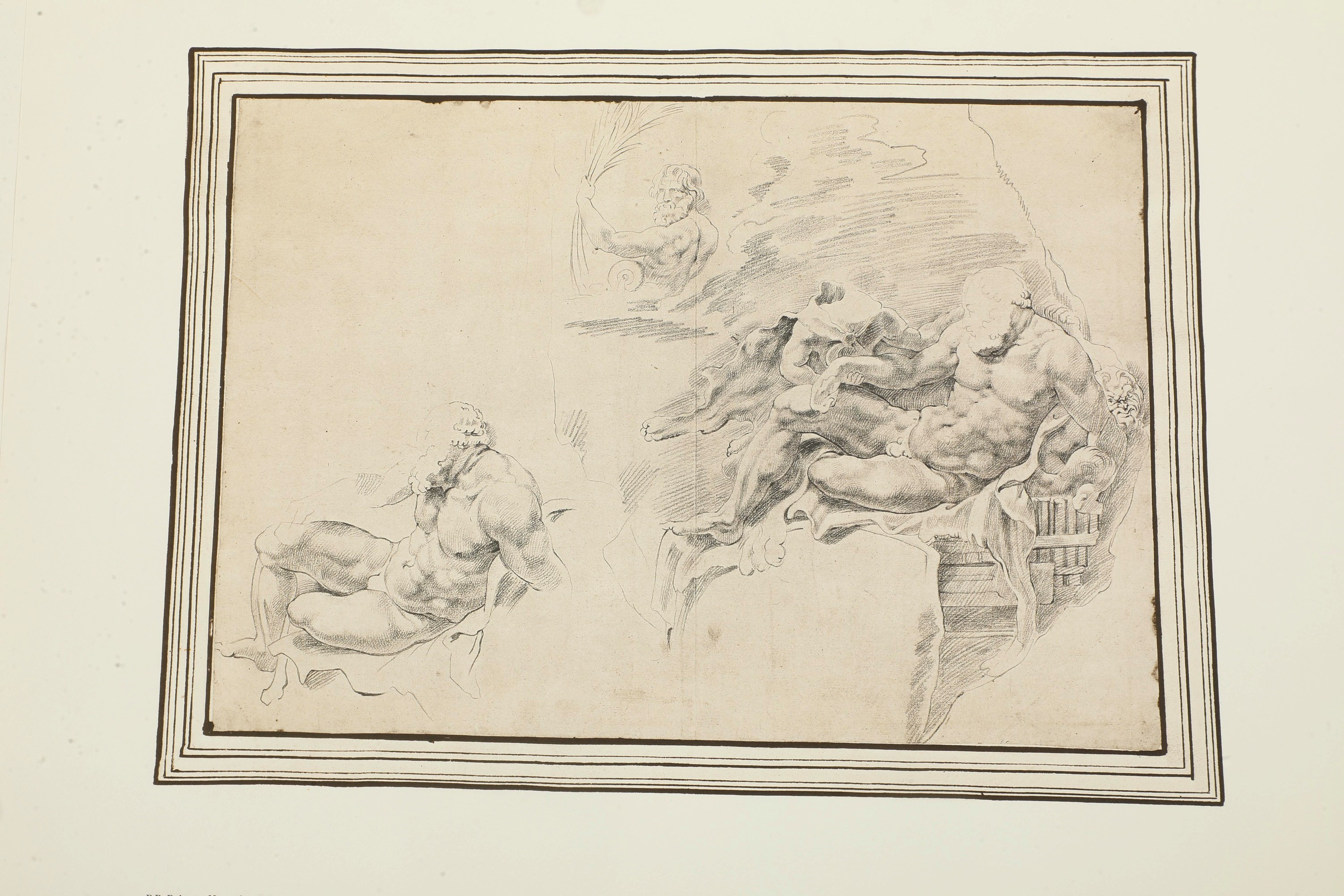 Lamberto Vitali, Cartella contenente riproduzioni di disegni dell’Ambrosiana di Pietro Paolo Rube...