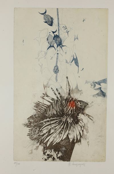 Romani Campagnoli, Serigrafia a colori (tiratura 83/150)