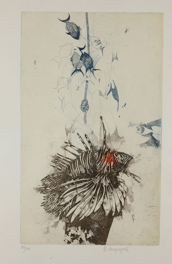 Romani Camapgnoli Serigrafia a colori