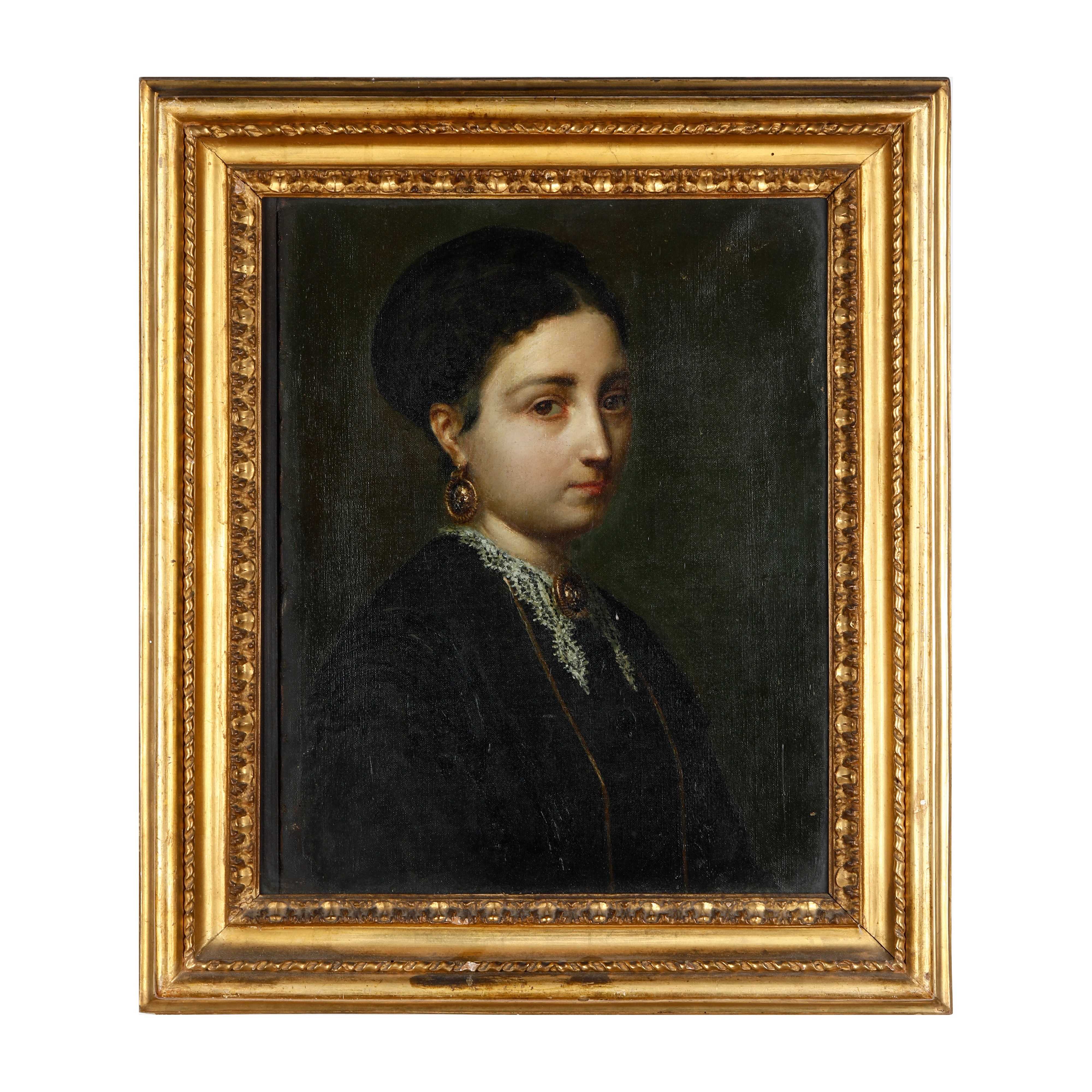 Scuola del XIX Secolo Ritratto di Gentildonna