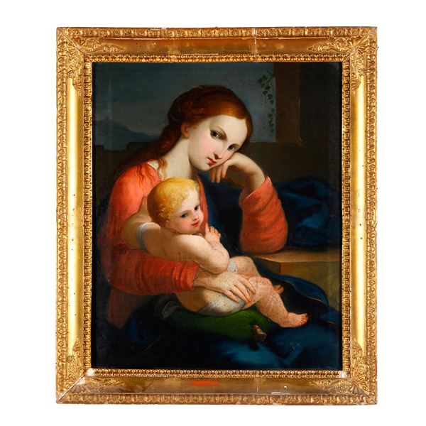 Scuola italiana del XIX secolo Maternità