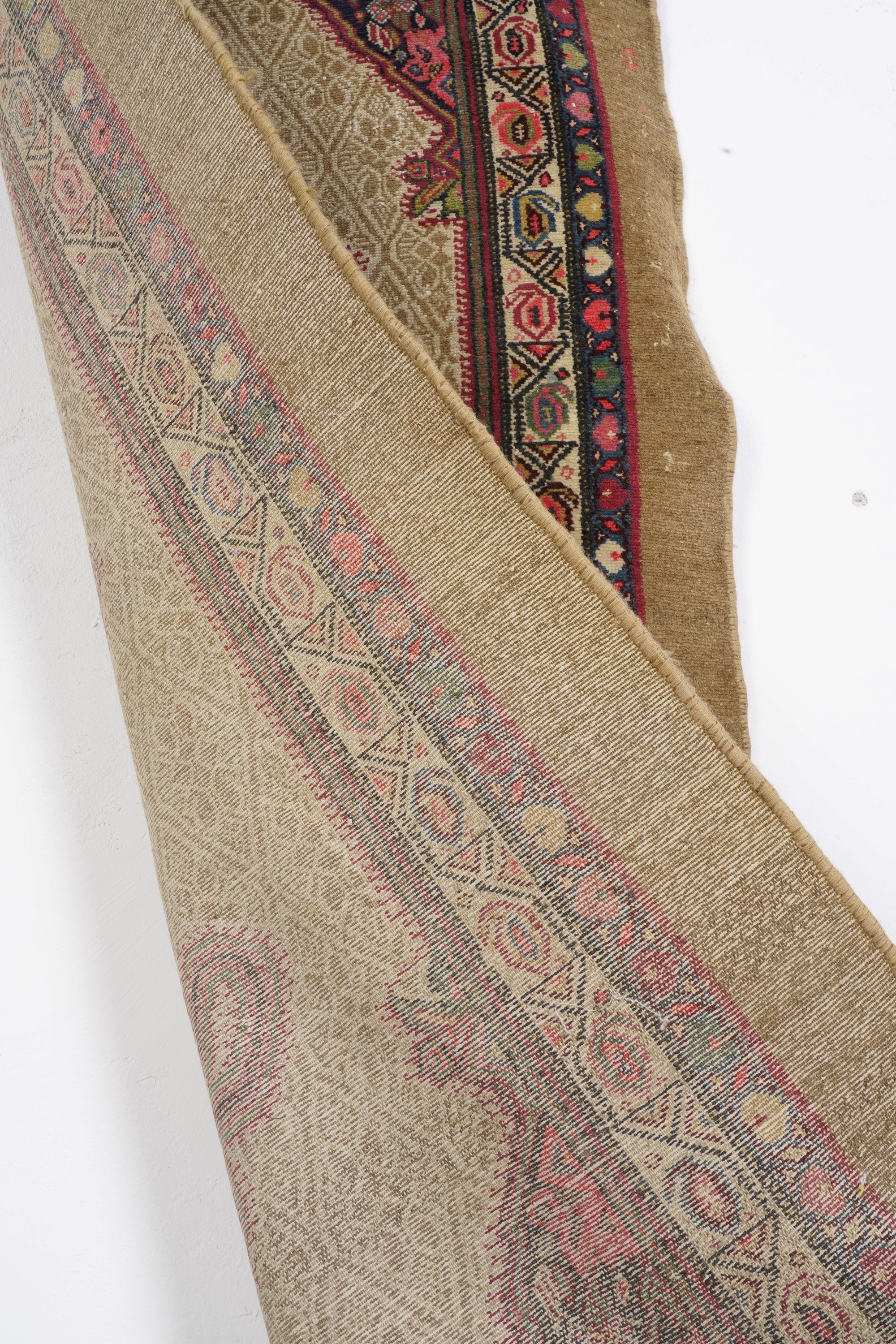 Passatoia Hamadan, Persia, inizio XX secolo, cm 100 x 502