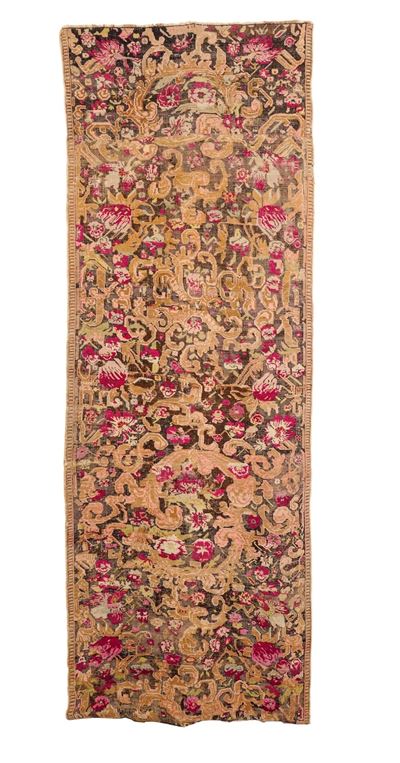 Frammento Karabagh, Caucaso, XIX secolo, 126x335 cm