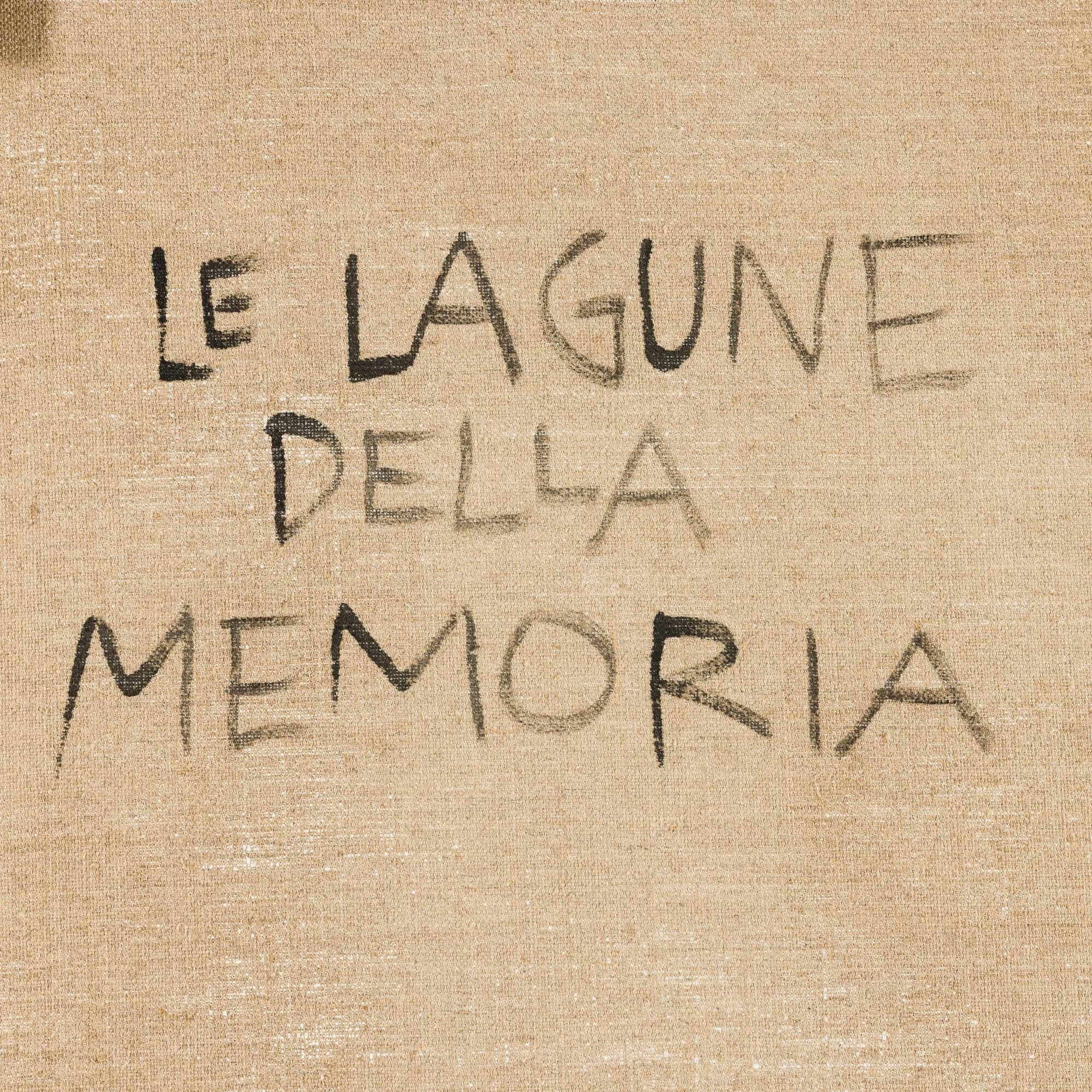 Pablo Echaurren - Le lagune della memoria, acrilico su tela