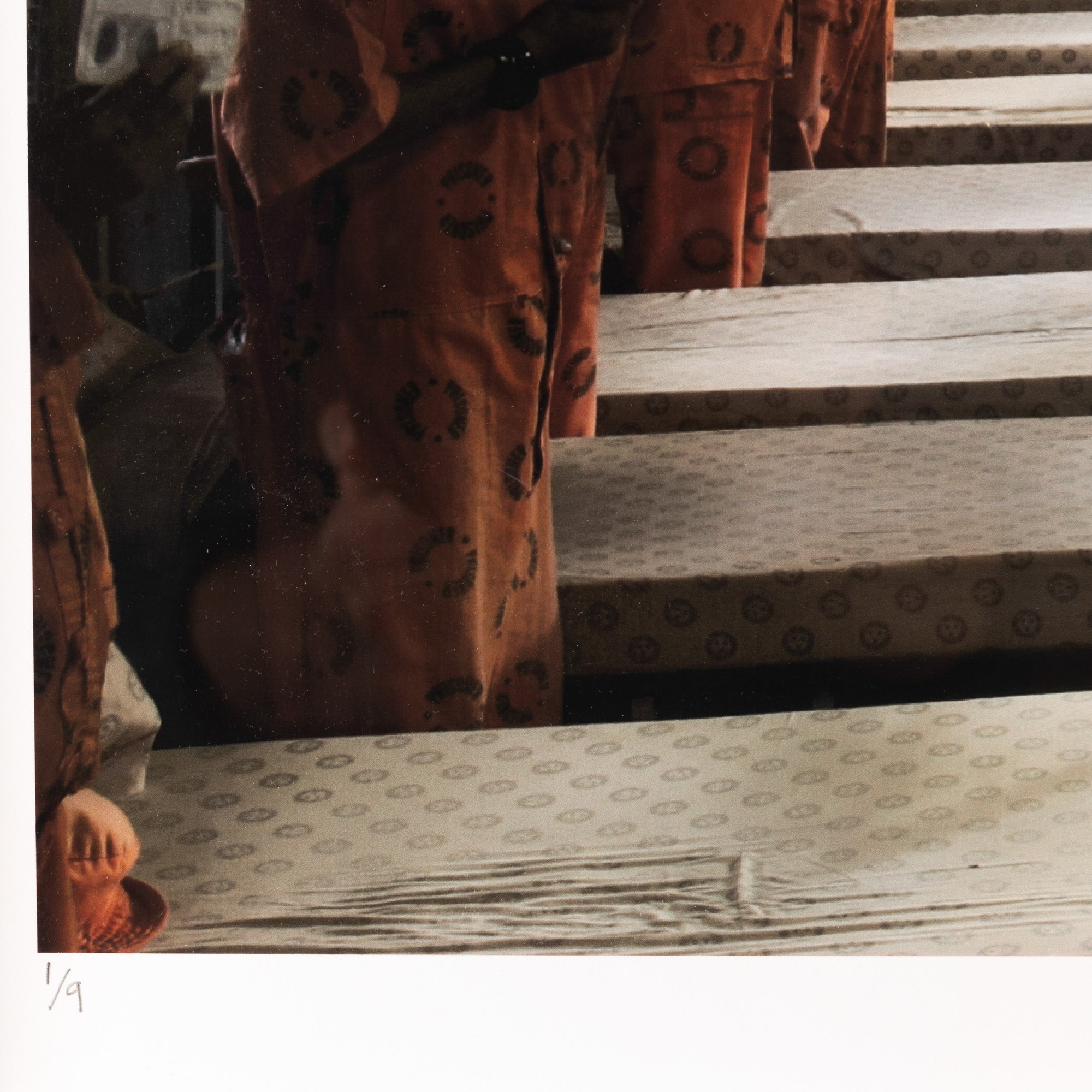 Mikhael Subotzky - Men With I.D. Books, Pollsmoor Maximum Security Prison