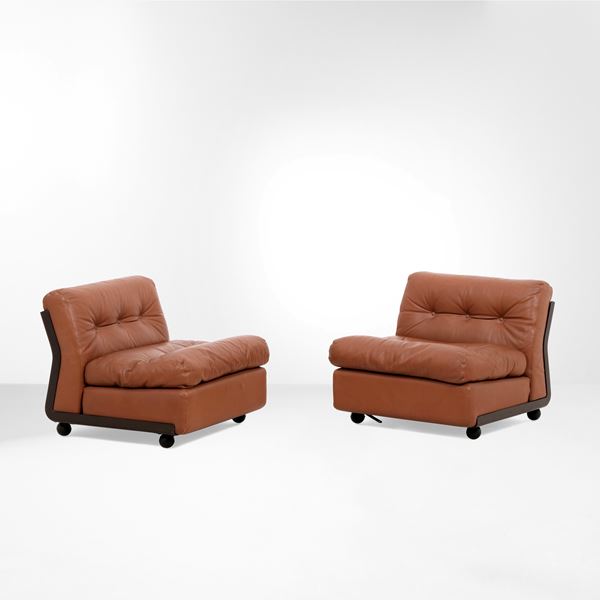 Mario Bellini - Due poltrone mod. Amanta