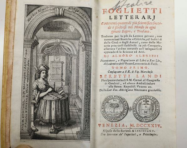 Autori vari, Venezia Forestiero Illuminato intorno alle cose più rare... della città di Venezia Venezia, Giacomo Storti, 1792