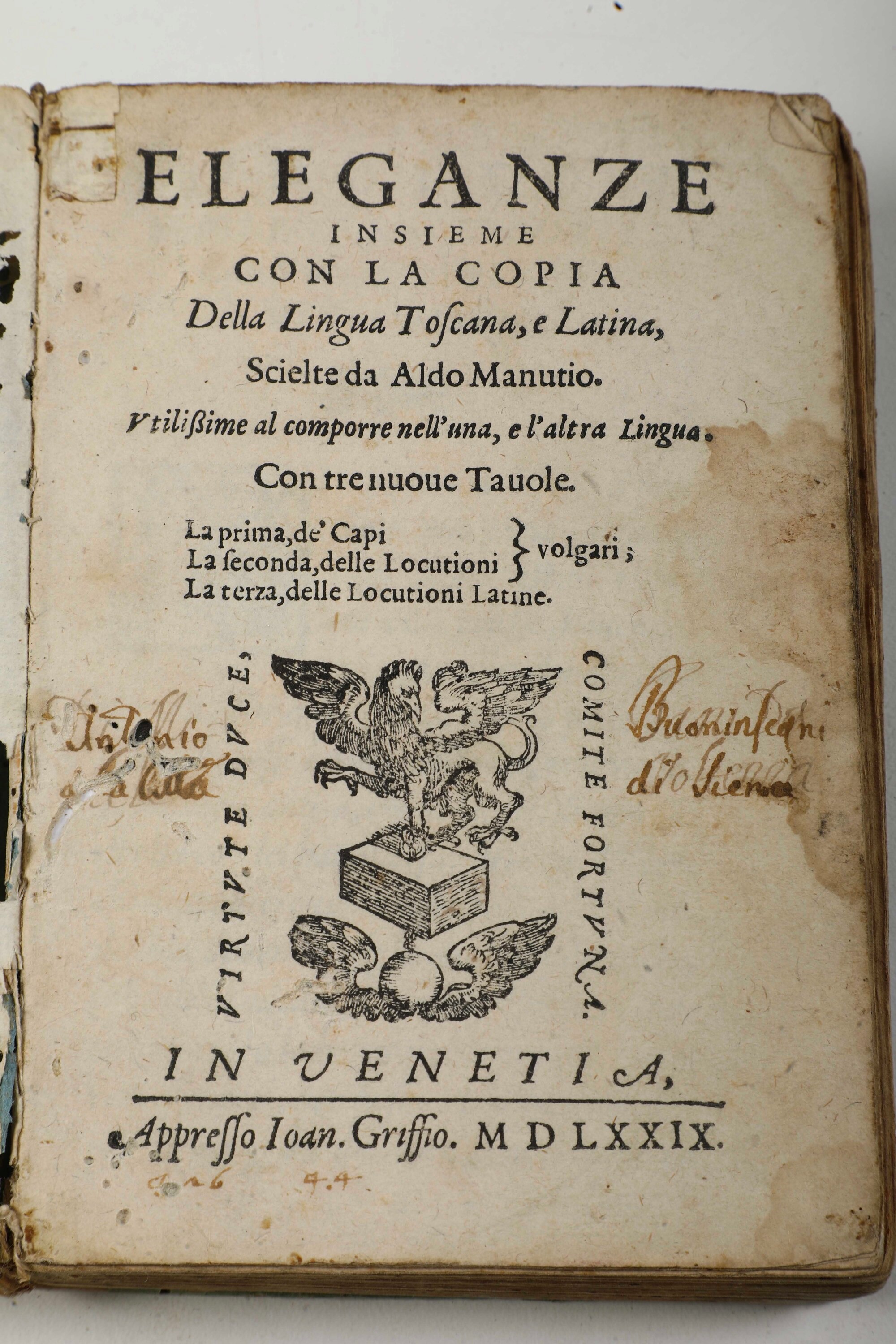 Biblia Sacravenezia, Giunta, s.D. ma Fine Secolo XVI