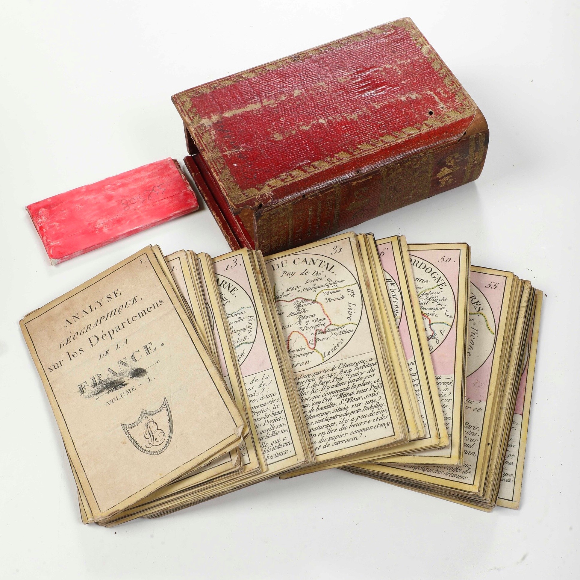 Ebel J.g. Manuel Du Voyageur En Suisse... Quattro Tomi Rilegati in Due Volumi, Zurig, Chez Orell,...
