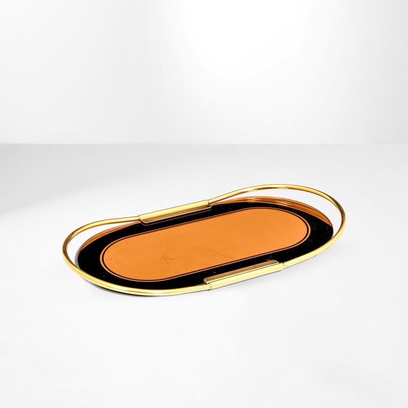 Umberto Mascagni : Vassoio  - Asta Arredi del XX secolo - Cambi Casa d'Aste