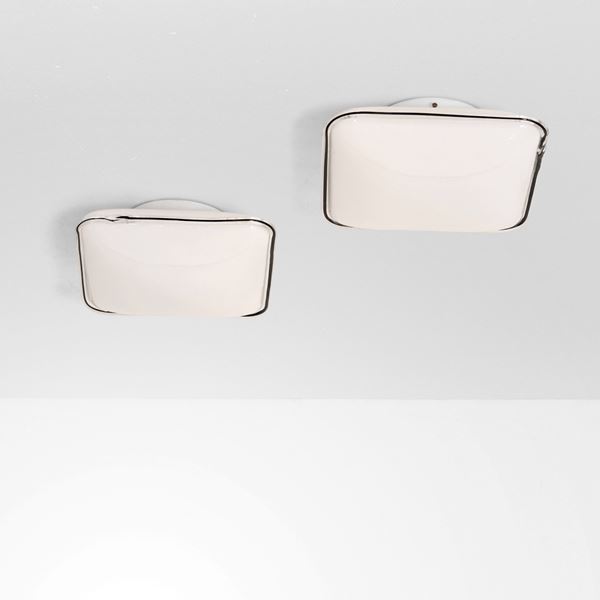 Due lampade da parete o soffitto mod. Kea 35