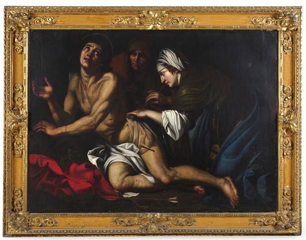 San Sebastiano curato dalle pie donne