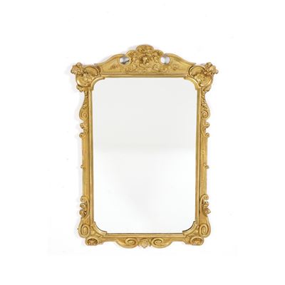 Specchiera Dorata in Stile