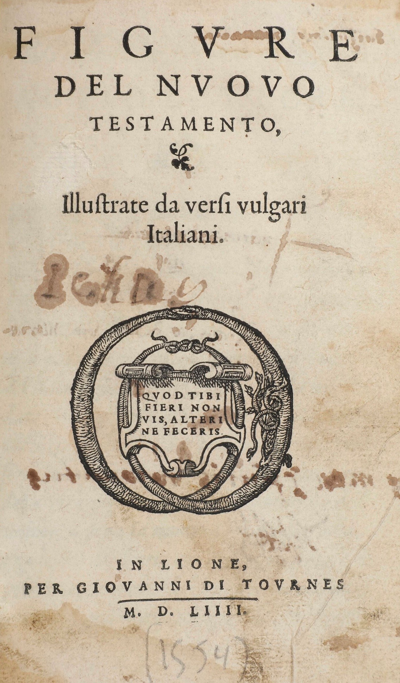 Alciati Andrea (1492-1550) Emblemi... in Padova, per P. P. Tozzi, 1626