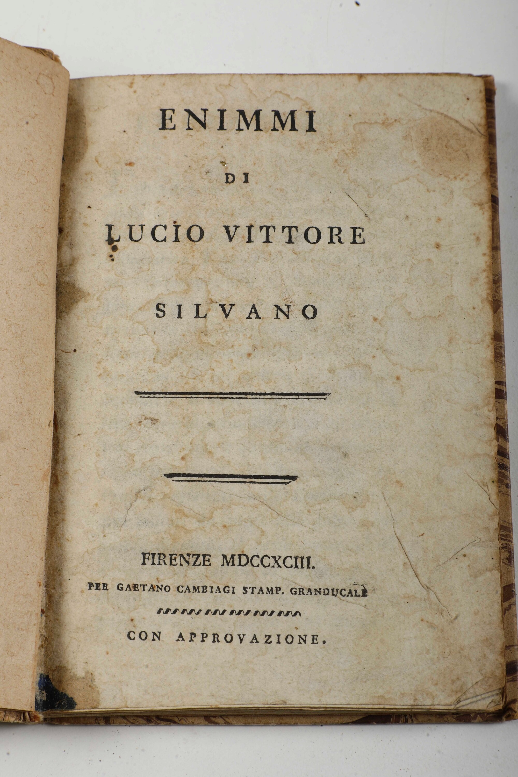 Senault G. Francesco (1599-1672) L’uso delle Passioni... Portato dalla Lingua Francese negli Ital...