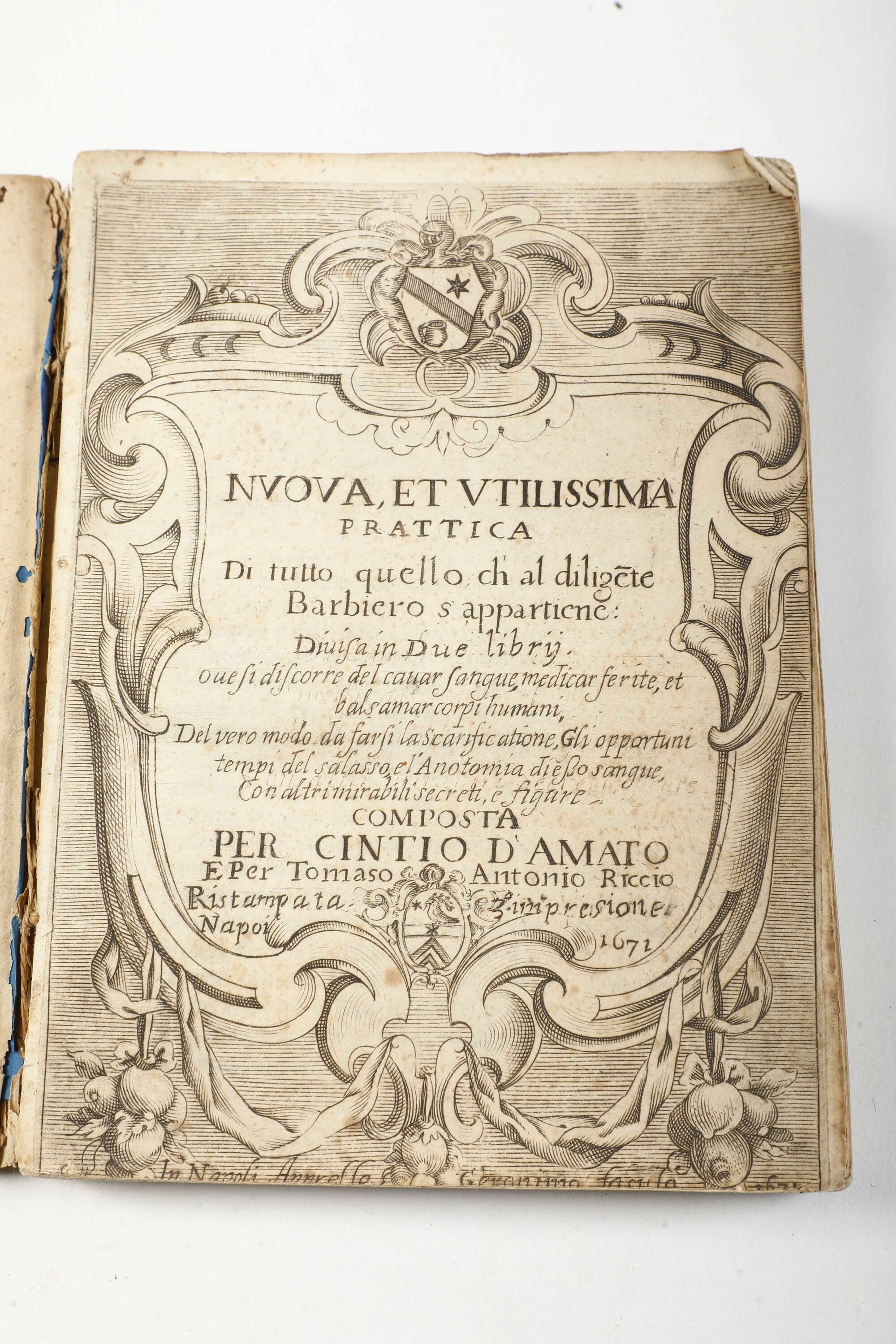 Cintio Damato - Tomaso Antonio Riccio Nuova Et Utilissima Pratticca di Tutto Quello Ch’al Diligen...