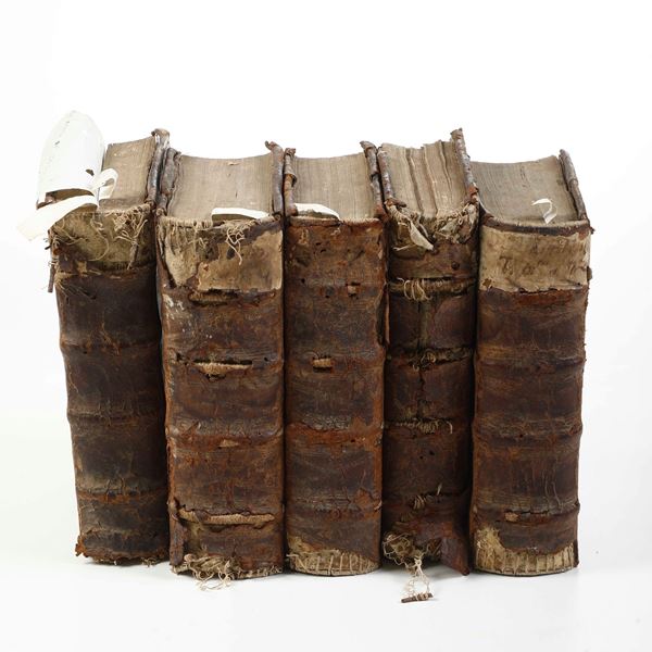 Aurelio Agostino vescovo di Ippona (354-430 d.C.) Index omnium cuae insigniter... opera, Venezia a signum spei (Giunta), 1550-1552